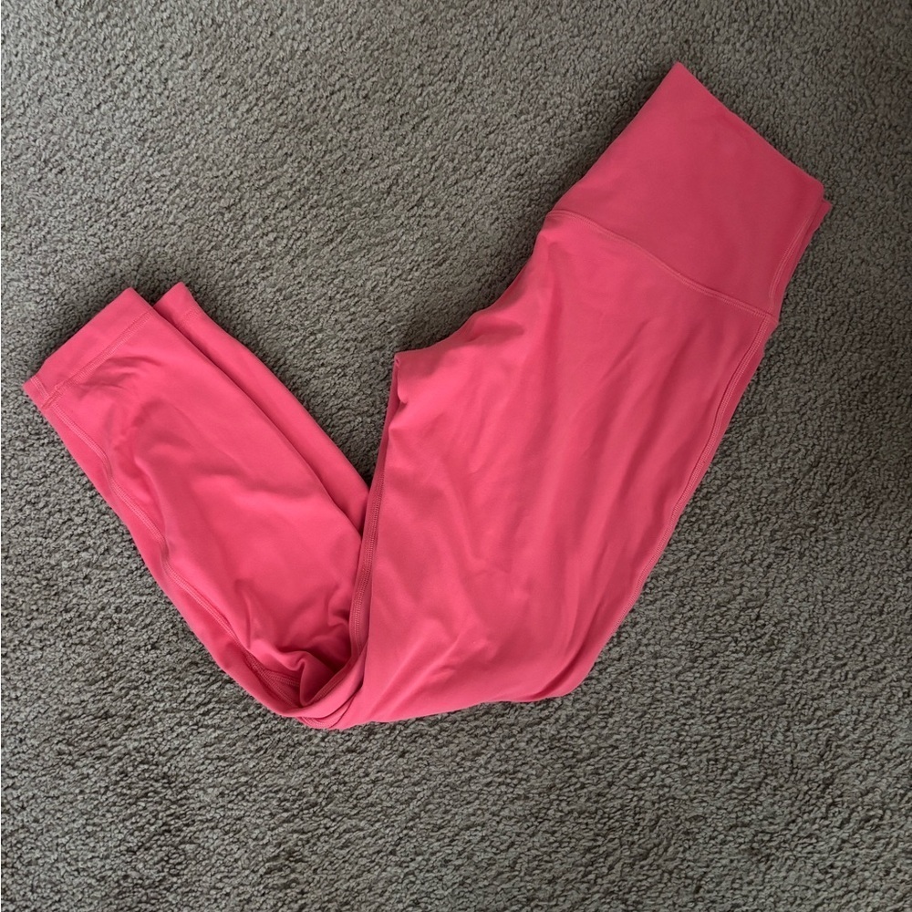 Lululemon Athletica Pink Leggings Stretchy Activewear​​​